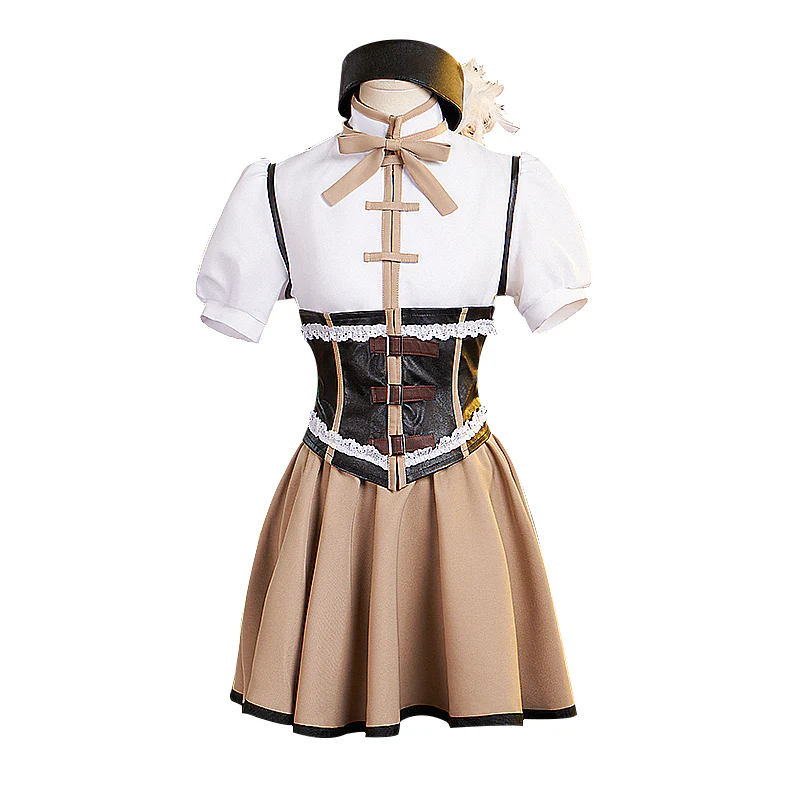 【Partially Ready For Ship】【Size S-3XL】DokiDoki-R Anime Puella Magi Madoka Magica Cosplay Tomoe Mami Costume - Image 5