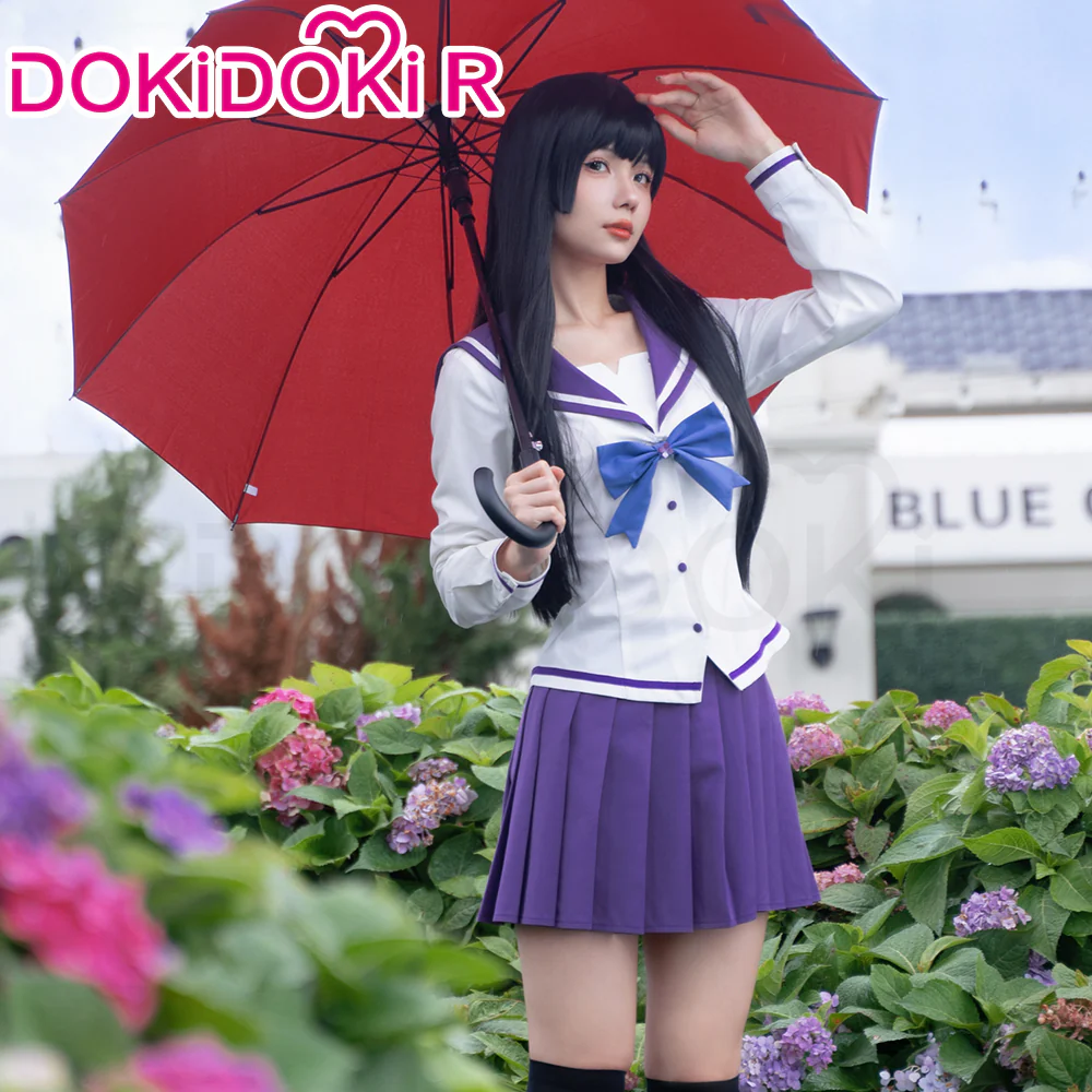 DokiDoki-R Anime Sankarea: Undying Love Cosplay Rea Sanka  Costume Uniform Sankarea