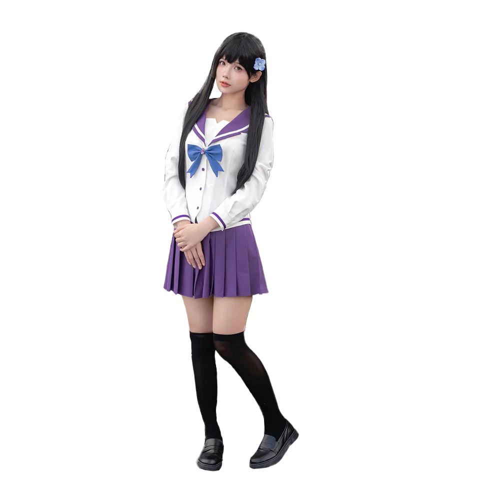 DokiDoki-R Anime Sankarea: Undying Love Cosplay Rea Sanka  Costume Uniform Sankarea - Image 6