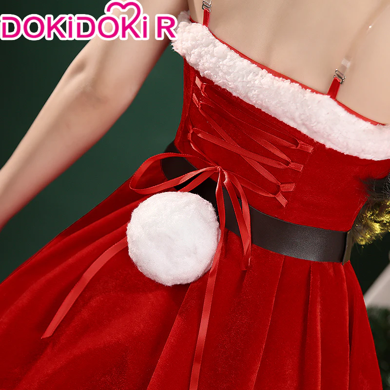 【In Stock】【Size S-2XL】DokiDoki-R Anime Seishun Buta Yarou wa Bunny Girl Senpai no Yume wo Minai Cosplay Mai Sakurajima Christmas - Image 4