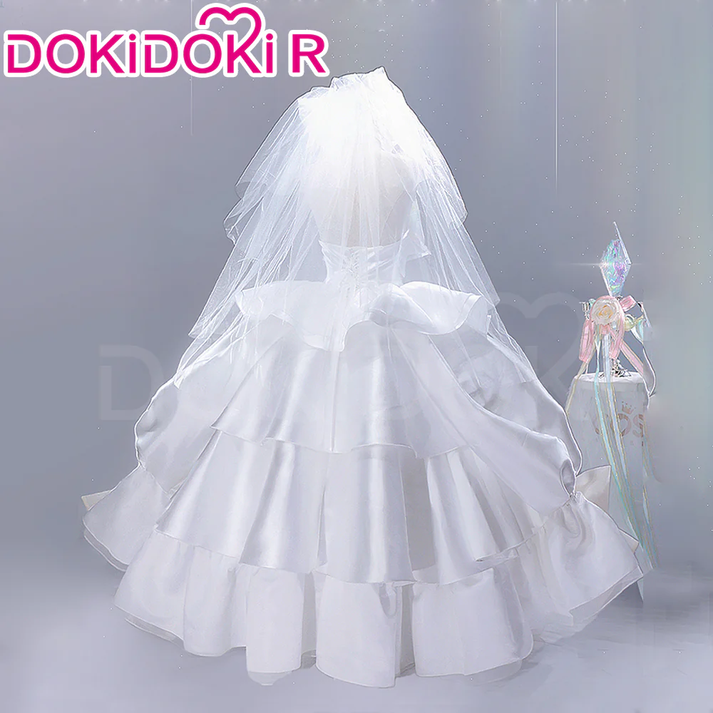 DokiDoki-R Anime Shugo Chara! Cosplay Hinamori Amu Costume Amulet Fortune Wedding Dress - Image 4