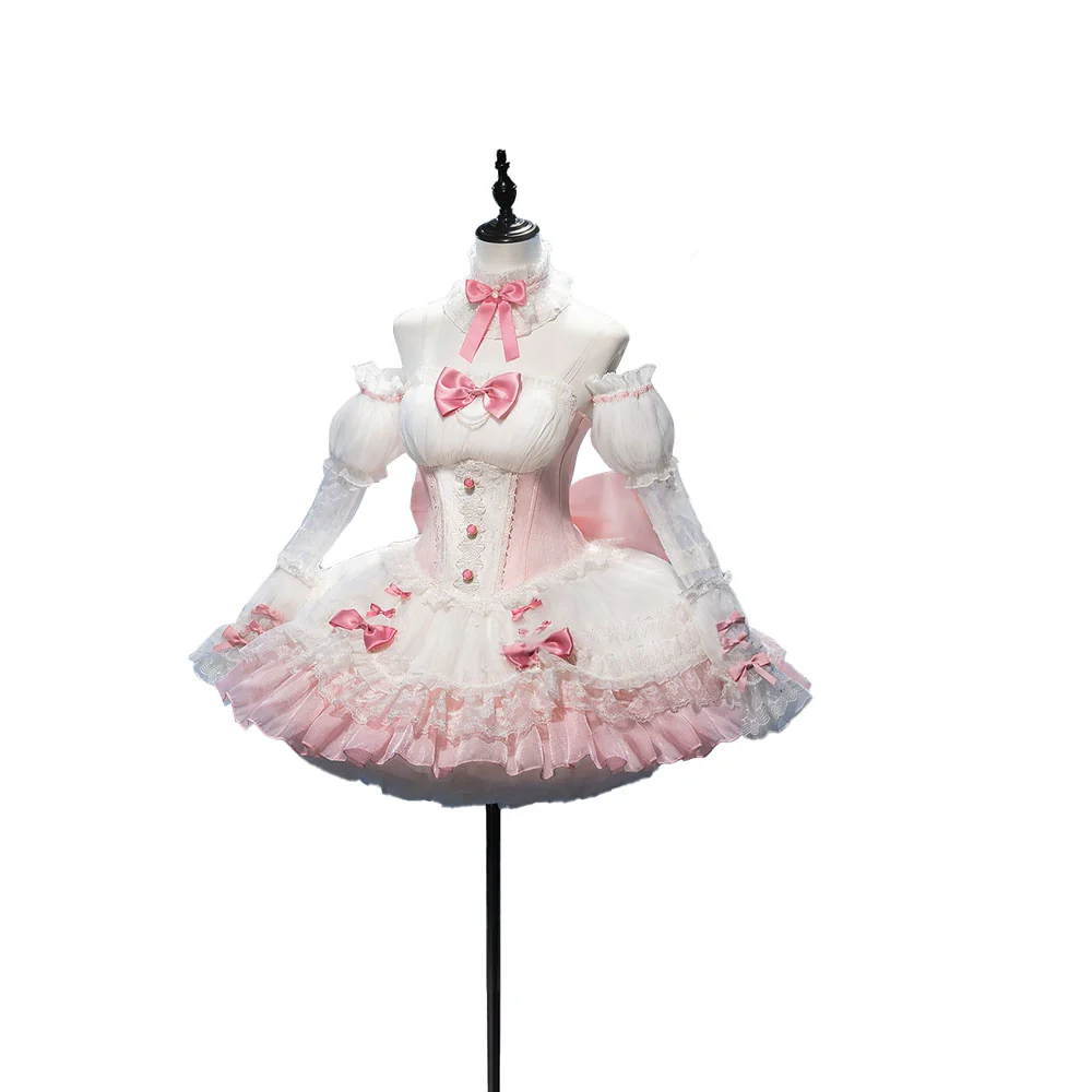 DokiDoki-R Anime Shugo Chara! Cosplay Hoshina Utau Devil / Angel Costume / Wings Doujin Halloween - Image 10