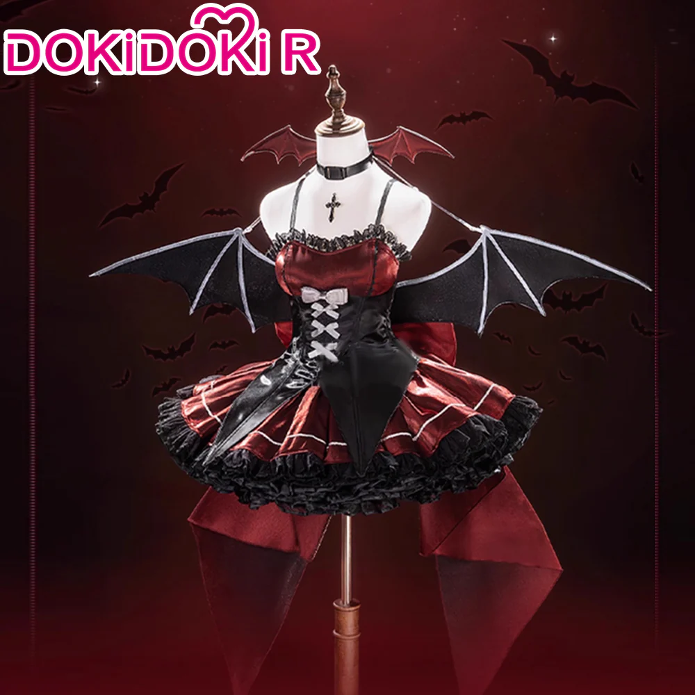 DokiDoki-R Anime Shugo Chara! Cosplay Hoshina Utau Devil / Angel Costume / Wings Doujin Halloween - Image 3