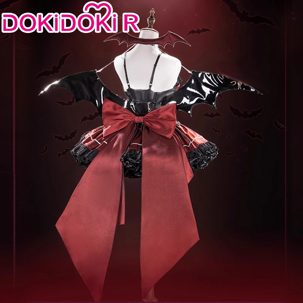 DokiDoki-R Anime Shugo Chara! Cosplay Hoshina Utau Devil / Angel Costume / Wings Doujin Halloween - Image 4