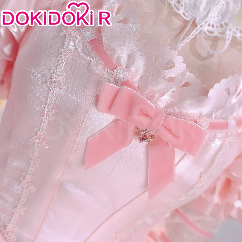 DokiDoki-R Anime Shugo Chara! Cosplay Tsukiyomi Utau Costume Angel Cradle - Image 3