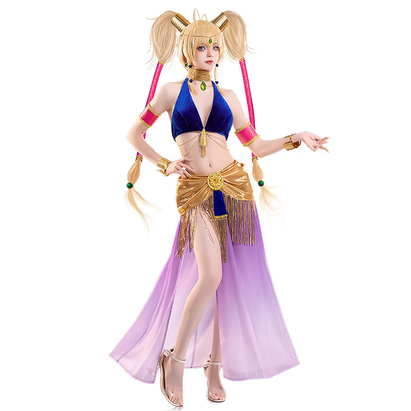 【In Stock】DokiDoki-R Anime Shugo Chara! Cosplay Tsukiyomi Utau Costume Dancing Diva My Guardian Characters - Image 5
