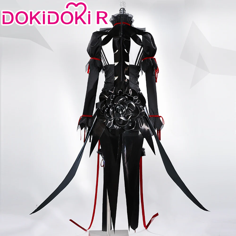 DokiDoki-R Anime Guilty Crown Cosplay Yuzuriha Inori Costume Black EGOIST Door The Empire of Corpses - Image 3