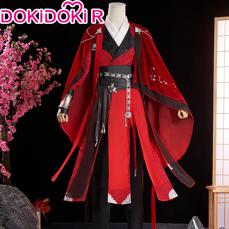 【In Stock】DokiDoki-R Anime Tian Guan Ci Fu Cosplay Hua Cheng Costume Heaven Official's Blessing Huacheng