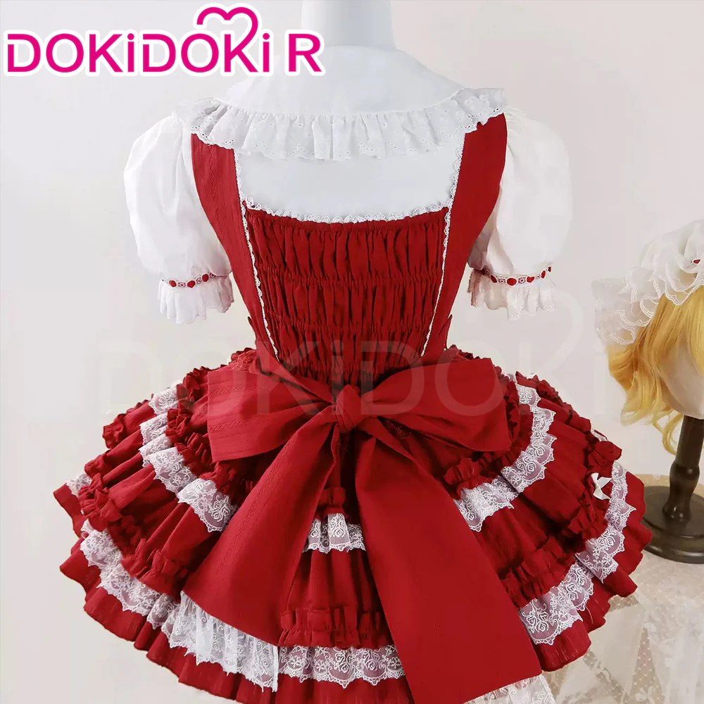 【In Stock】DokiDoki-R Anime TouHou Project Cosplay Flandre Scarlet Costume Doujin Lolita - Image 4