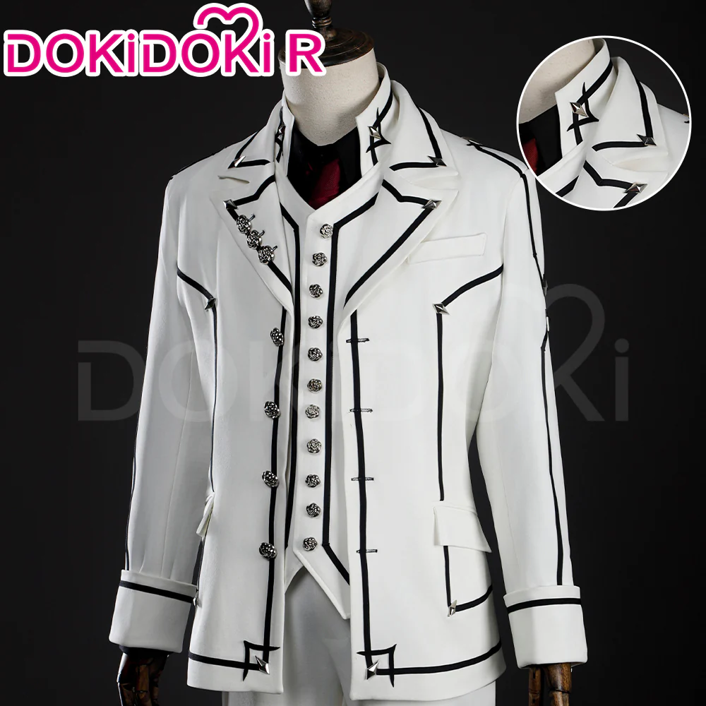 【Size S-2XL】DokiDoki-R Anime Vampire Knight Cosplay Kiryu Zero / Clan Kaname Costume Uniform - Image 4