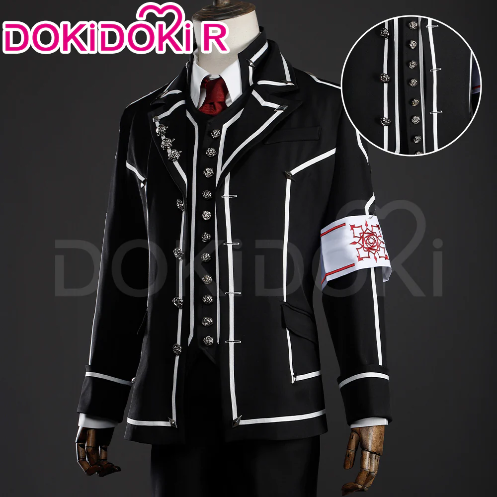 【Size S-2XL】DokiDoki-R Anime Vampire Knight Cosplay Kiryu Zero / Clan Kaname Costume Uniform - Image 5