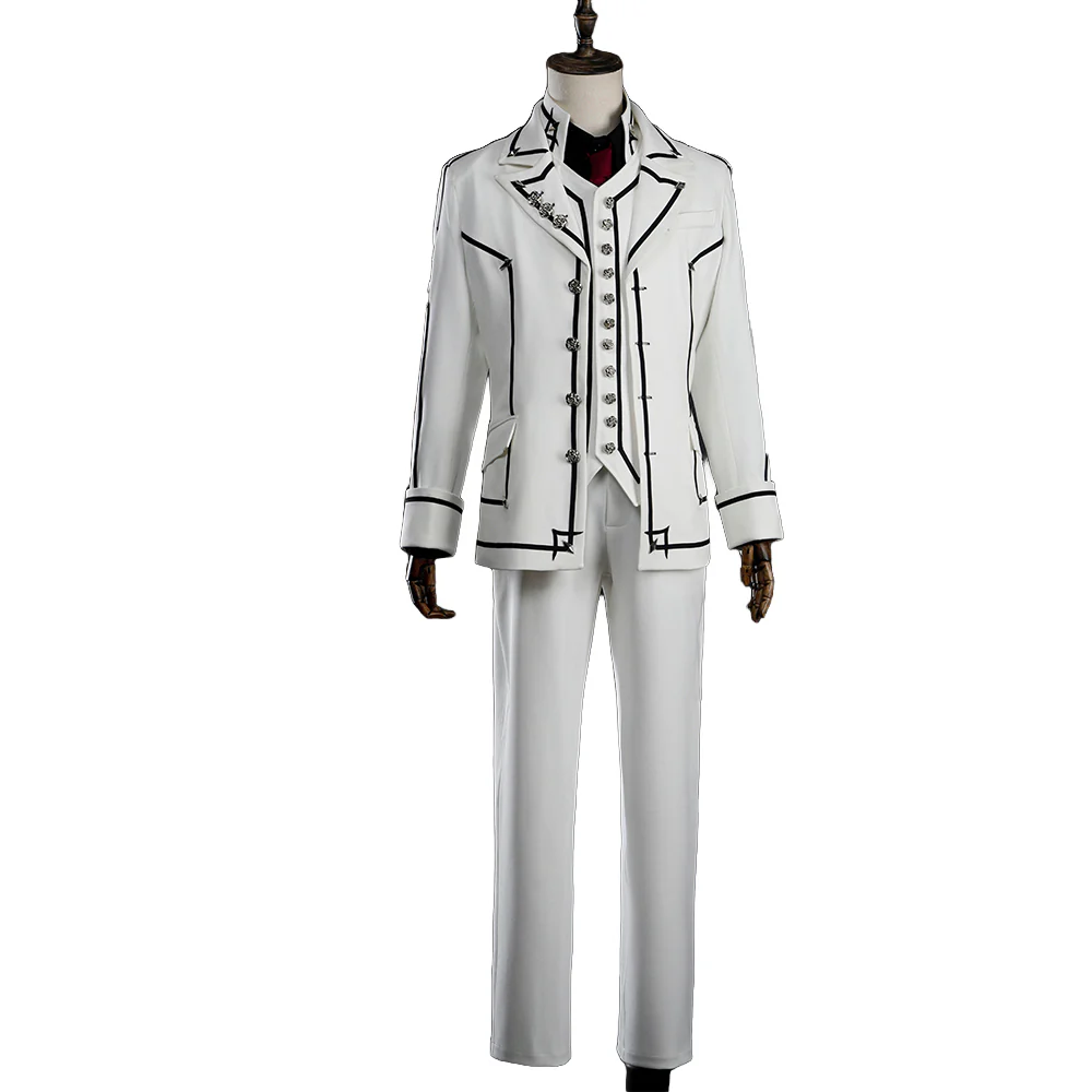 【Size S-2XL】DokiDoki-R Anime Vampire Knight Cosplay Kiryu Zero / Clan Kaname Costume Uniform - Image 6