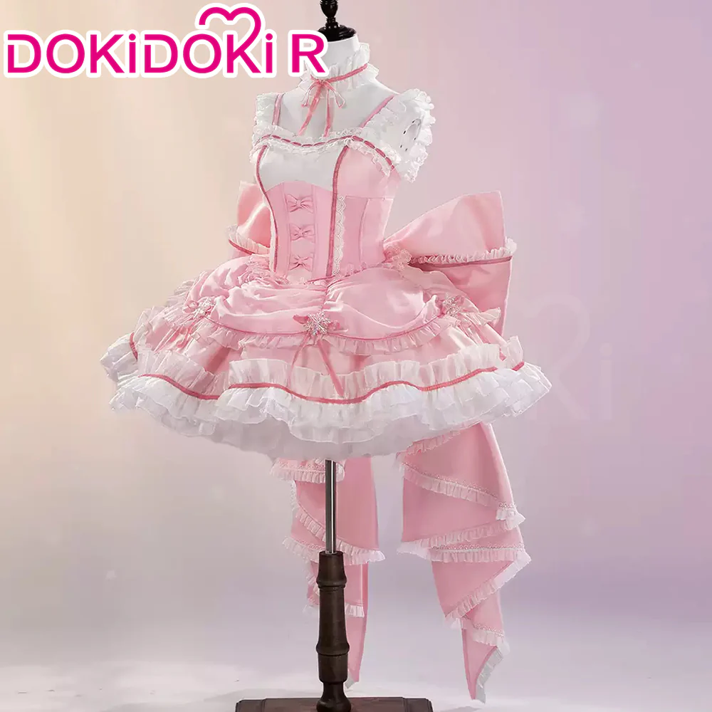 DokiDoki-R Cosplay Snow Pink Dress Lolita Female Costume - Image 2