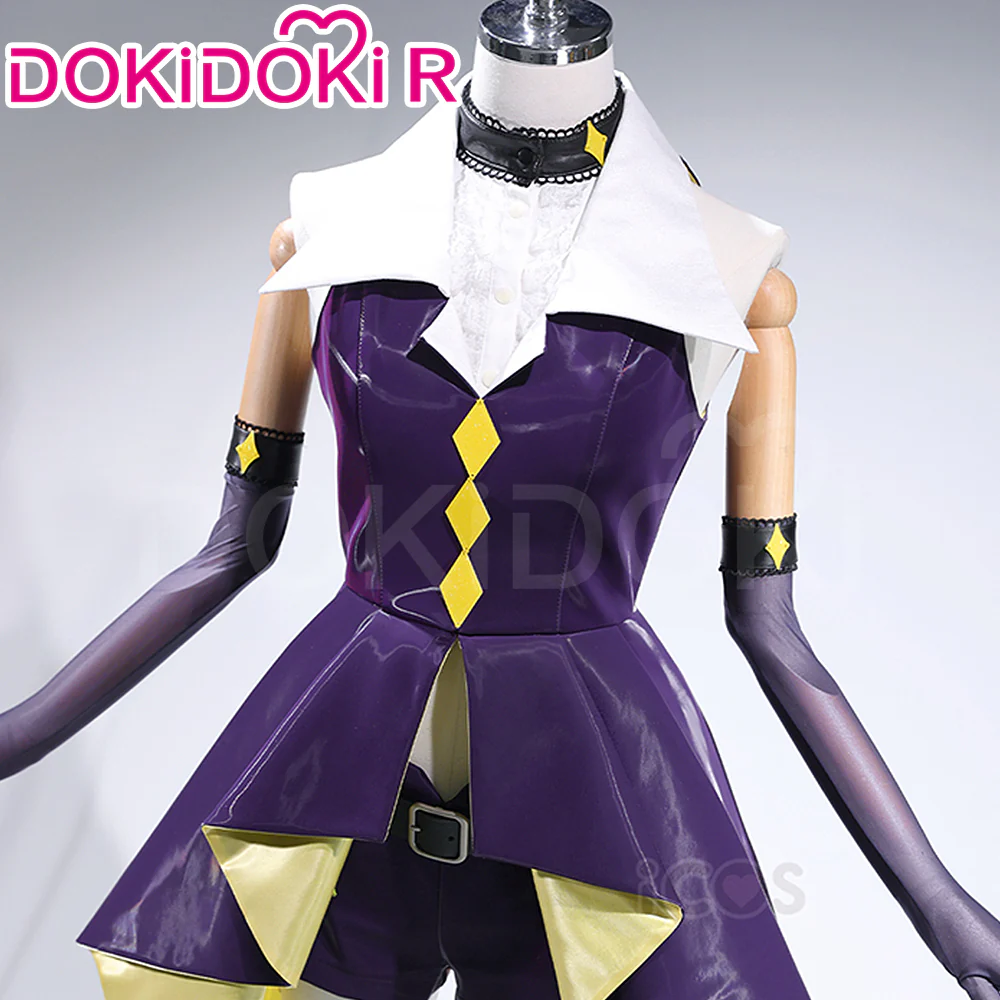 DokiDoki-R Cosplay Anime Shugo Chara Cosplay Tsukiyomi Utau Dark Jewel Costume Women - Image 4