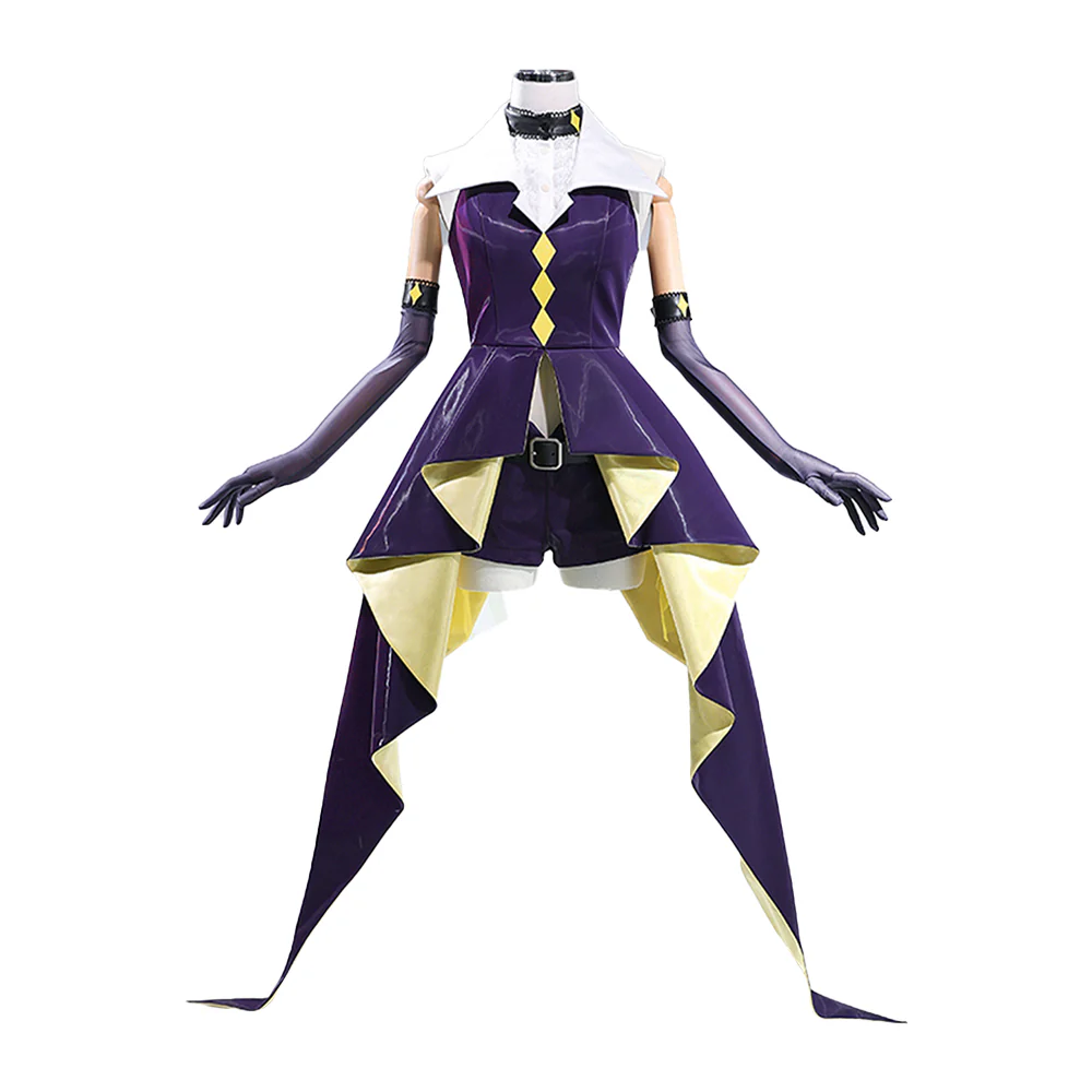 DokiDoki-R Cosplay Anime Shugo Chara Cosplay Tsukiyomi Utau Dark Jewel Costume Women - Image 6