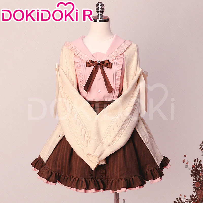 DokiDoki-R Cosplay Autumn Date Costume Sweet Dress Lolita Jirai Kei - Image 3