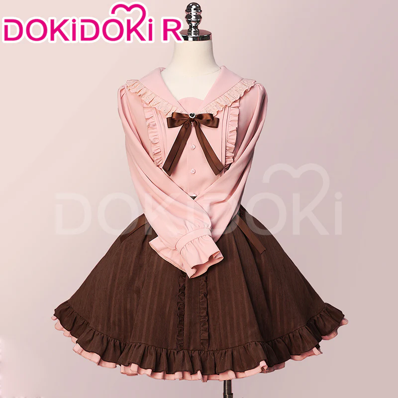 DokiDoki-R Cosplay Autumn Date Costume Sweet Dress Lolita Jirai Kei - Image 5