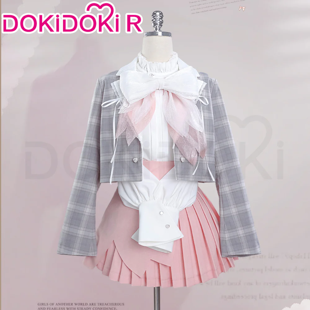 DokiDoki-R Cosplay Cosplay Costume Hanami Sakura Pink Suit - Image 4