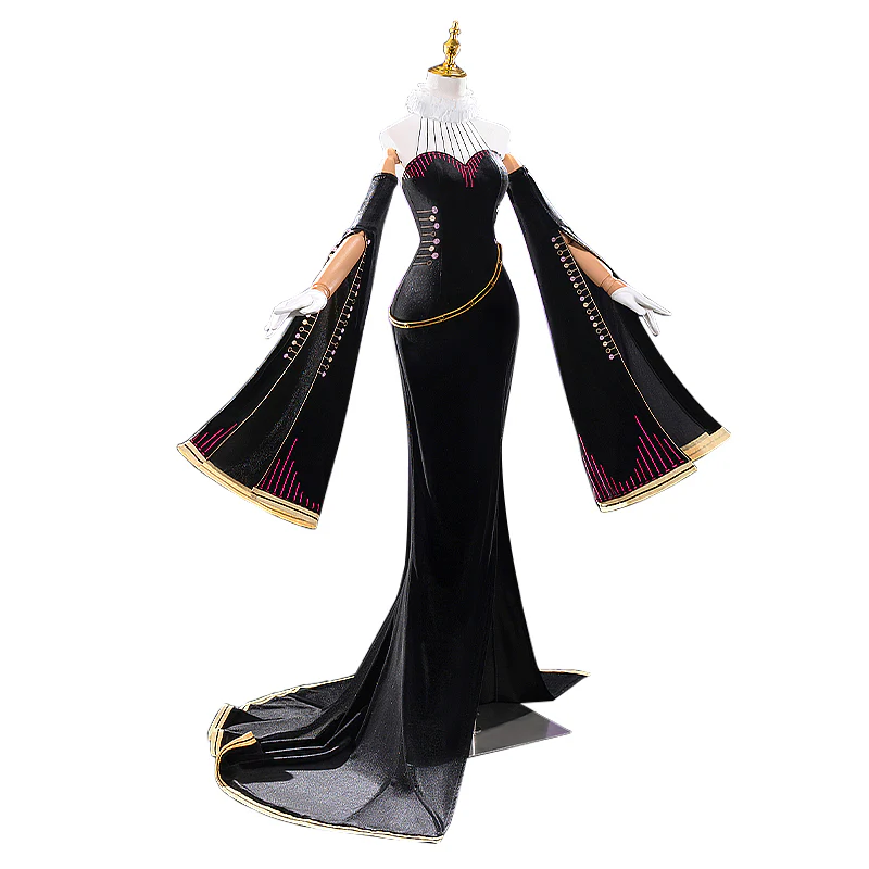 DokiDoki-R Cosplay Costume Black Dress Symphony 2023 Orchestra Live - Image 5