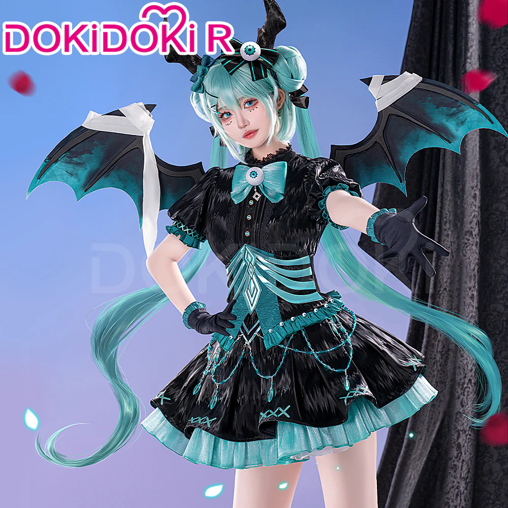 【In Stock】DokiDoki-R Cosplay Costume Doujin Bandage Devil  Dress Wig Halloween - Image 2