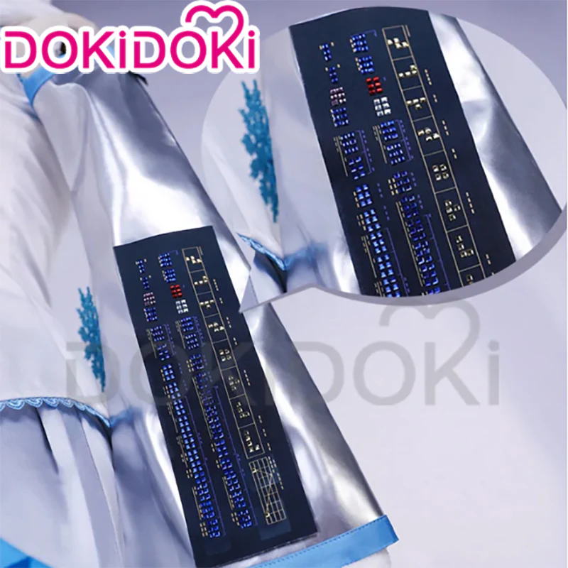 【Partially Ready For Ship】DokiDoki-R Cosplay Costume Snow Dress - Image 5