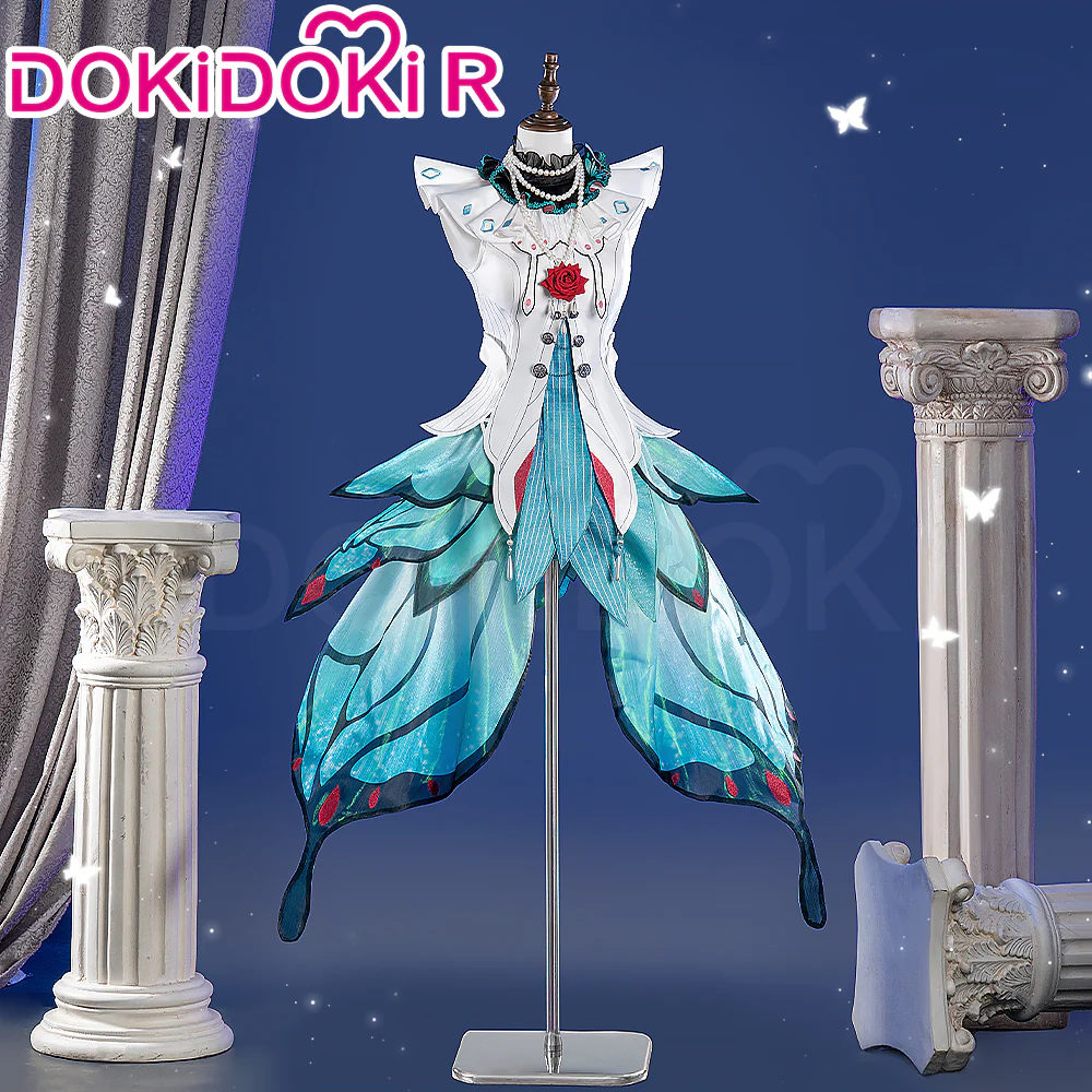 DokiDoki-R Cosplay Costume Swallowtail Butterfly Doujin Blue Morpho Butterfly - Image 2