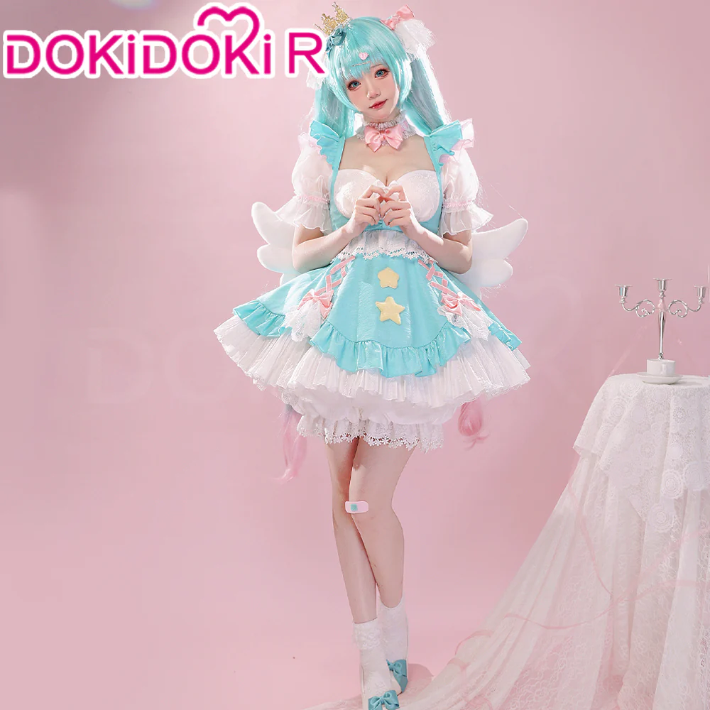 DokiDoki-R Cosplay Costume TENITOL Yumekawa Princess Unicorn Dress - Image 2