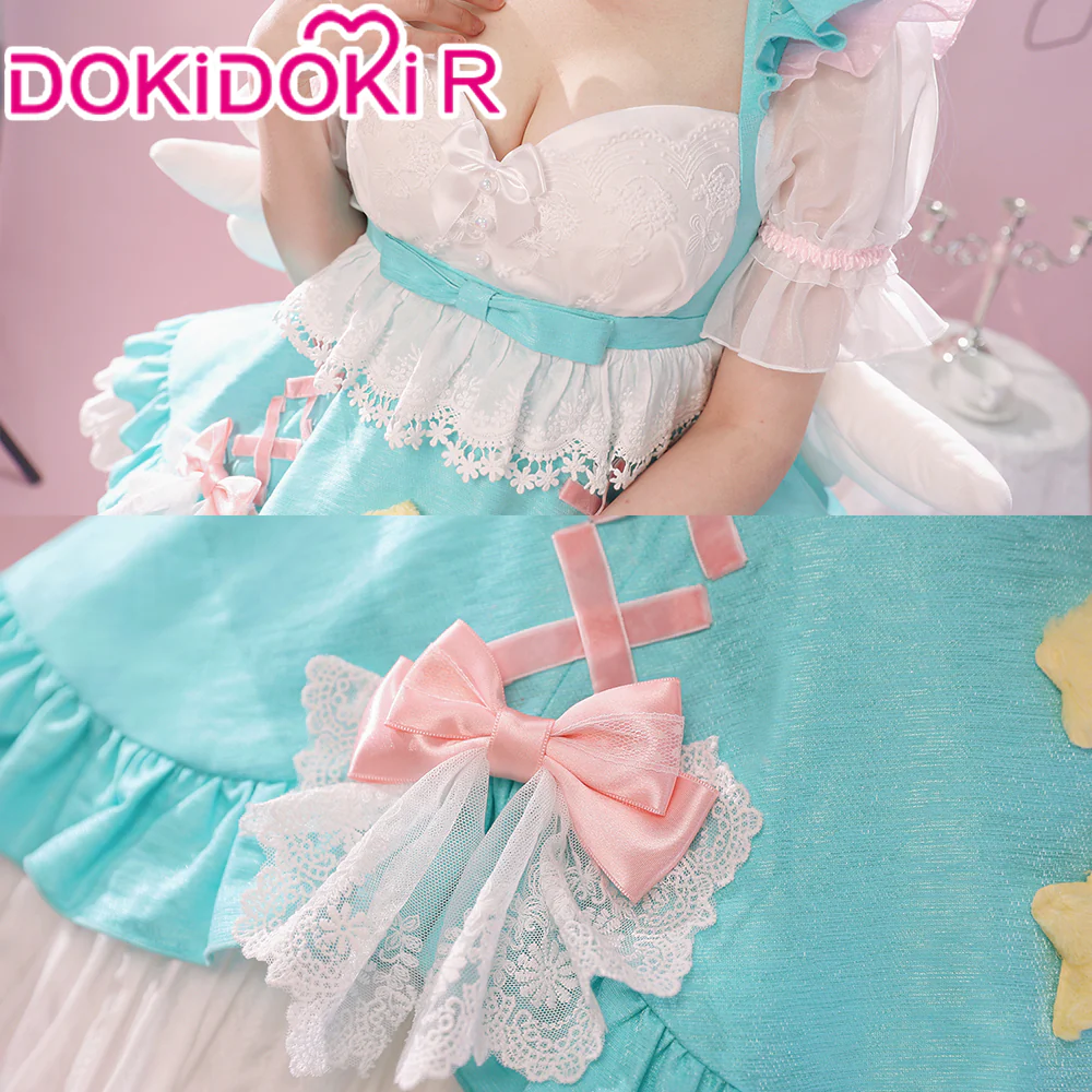 DokiDoki-R Cosplay Costume TENITOL Yumekawa Princess Unicorn Dress - Image 4