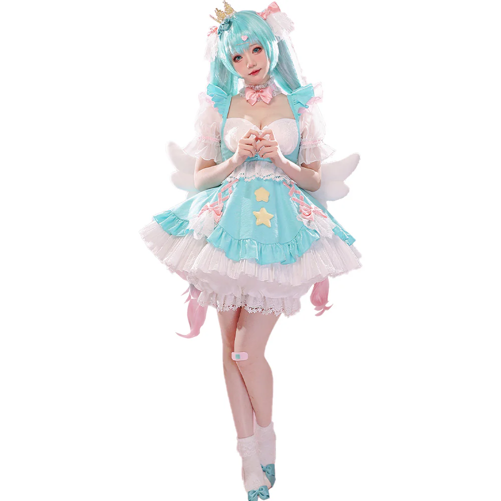 DokiDoki-R Cosplay Costume TENITOL Yumekawa Princess Unicorn Dress - Image 6