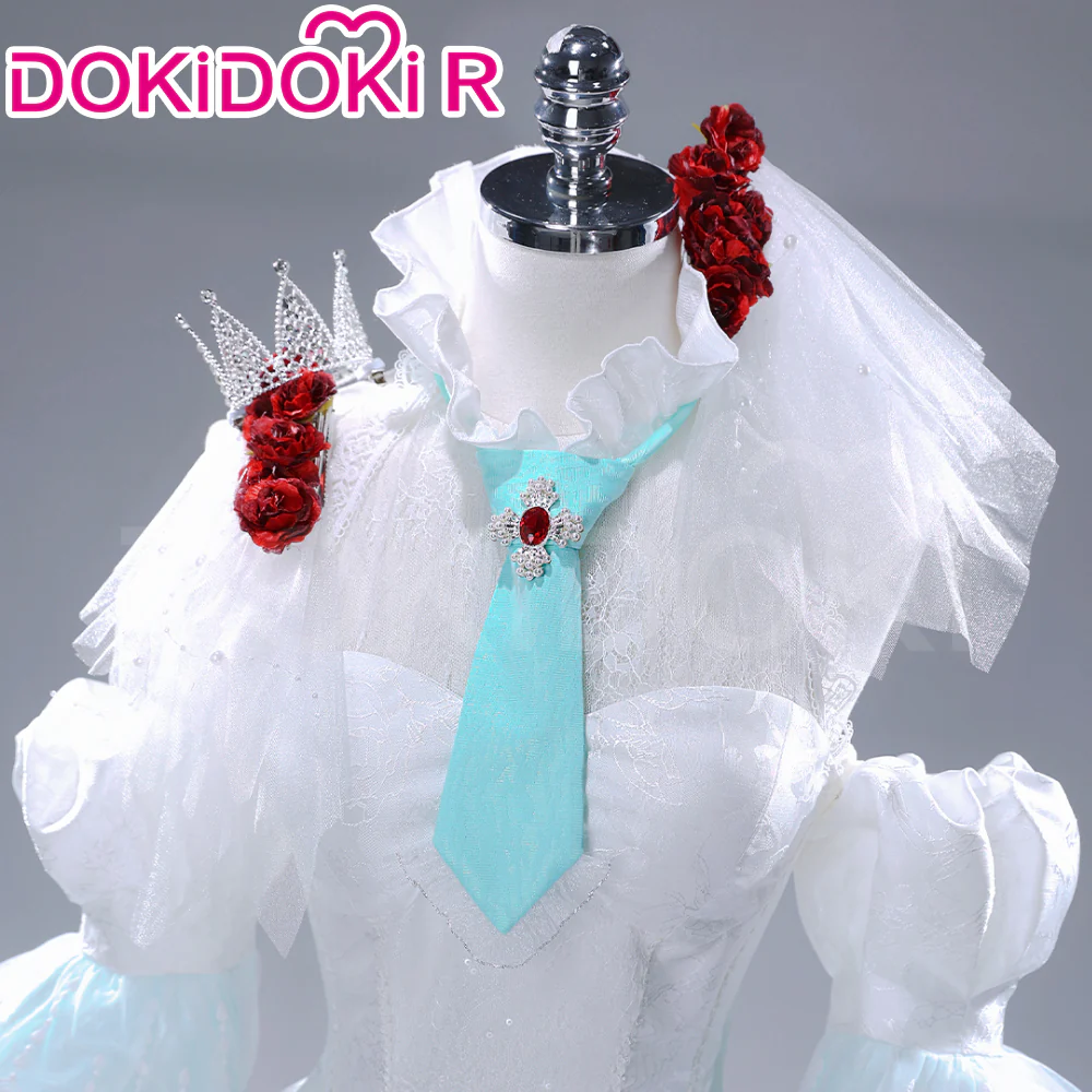 DokiDoki-R Cosplay The Snow White Princess is Miiku Costume Dress Gown - Image 3