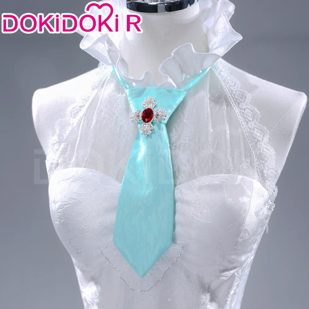 DokiDoki-R Cosplay The Snow White Princess is Miiku Costume Dress Gown - Image 4