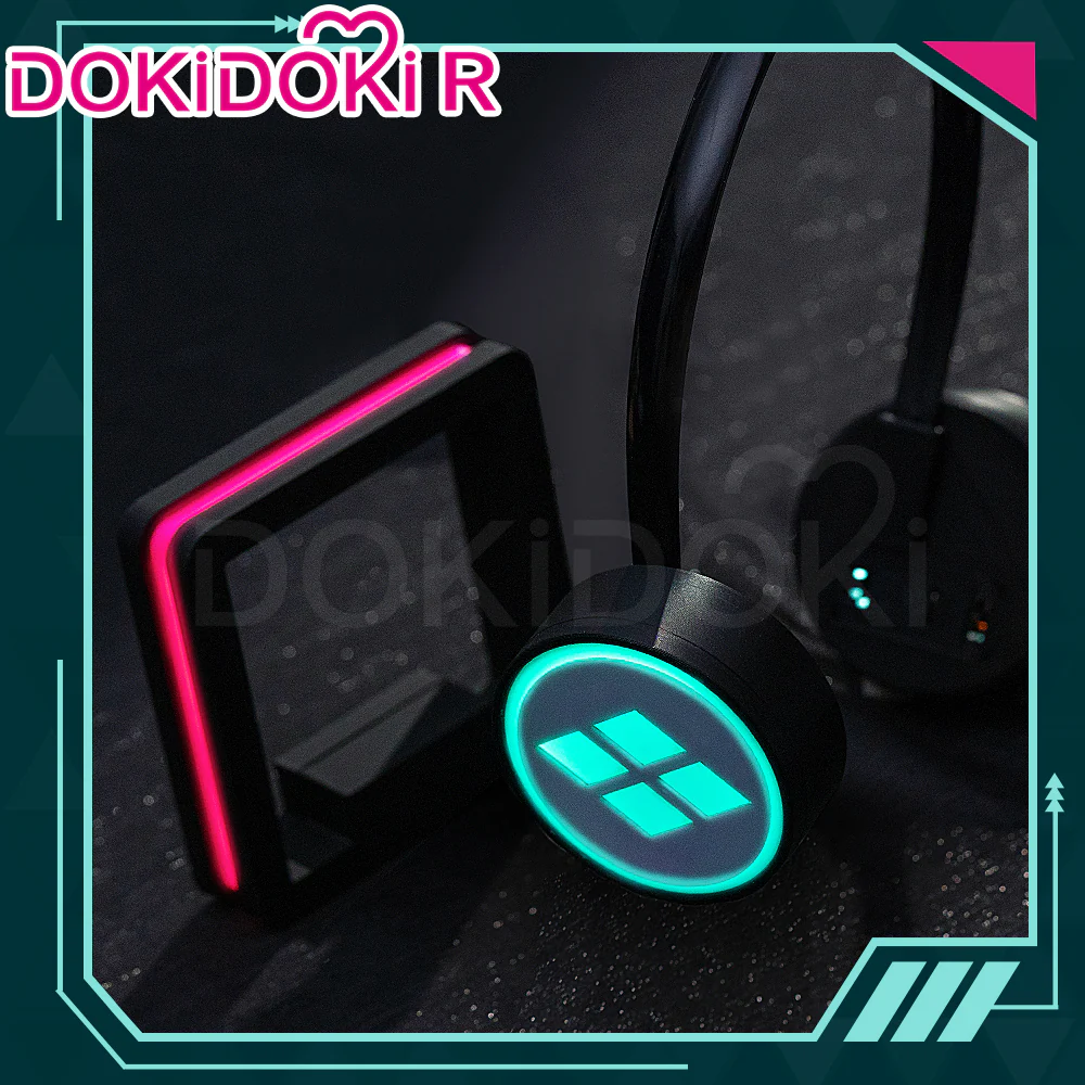 【IN STOCK】DokiDoki-R Cosplay Costume White Black Dress 10th Anniversary / Headphone - Image 6