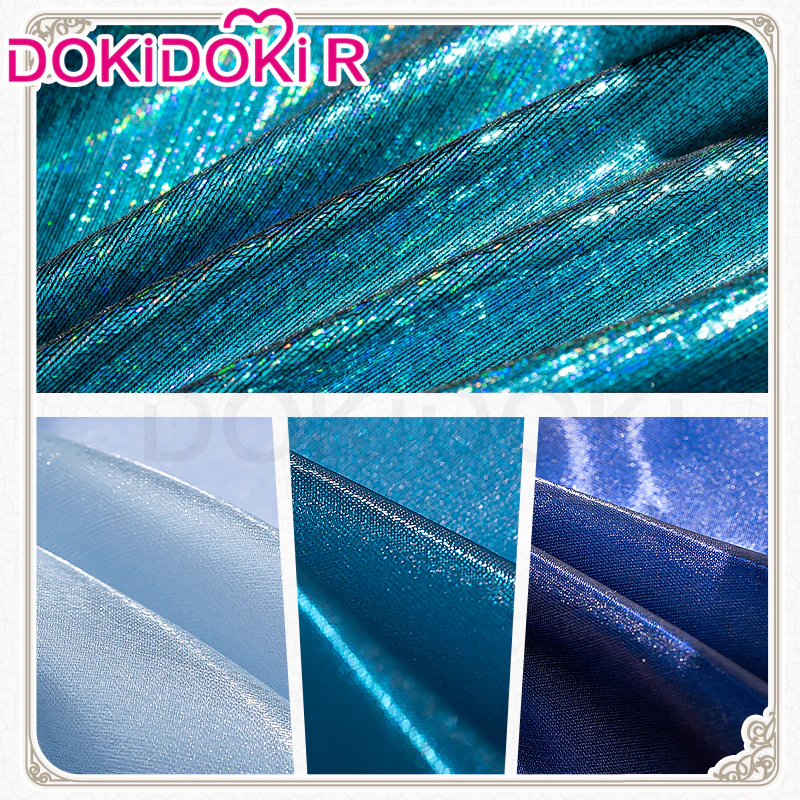 【In Stock】DokiDoki-R Cosplay Midsummer Fairy Girl Costume Green Gown Dress - Image 4