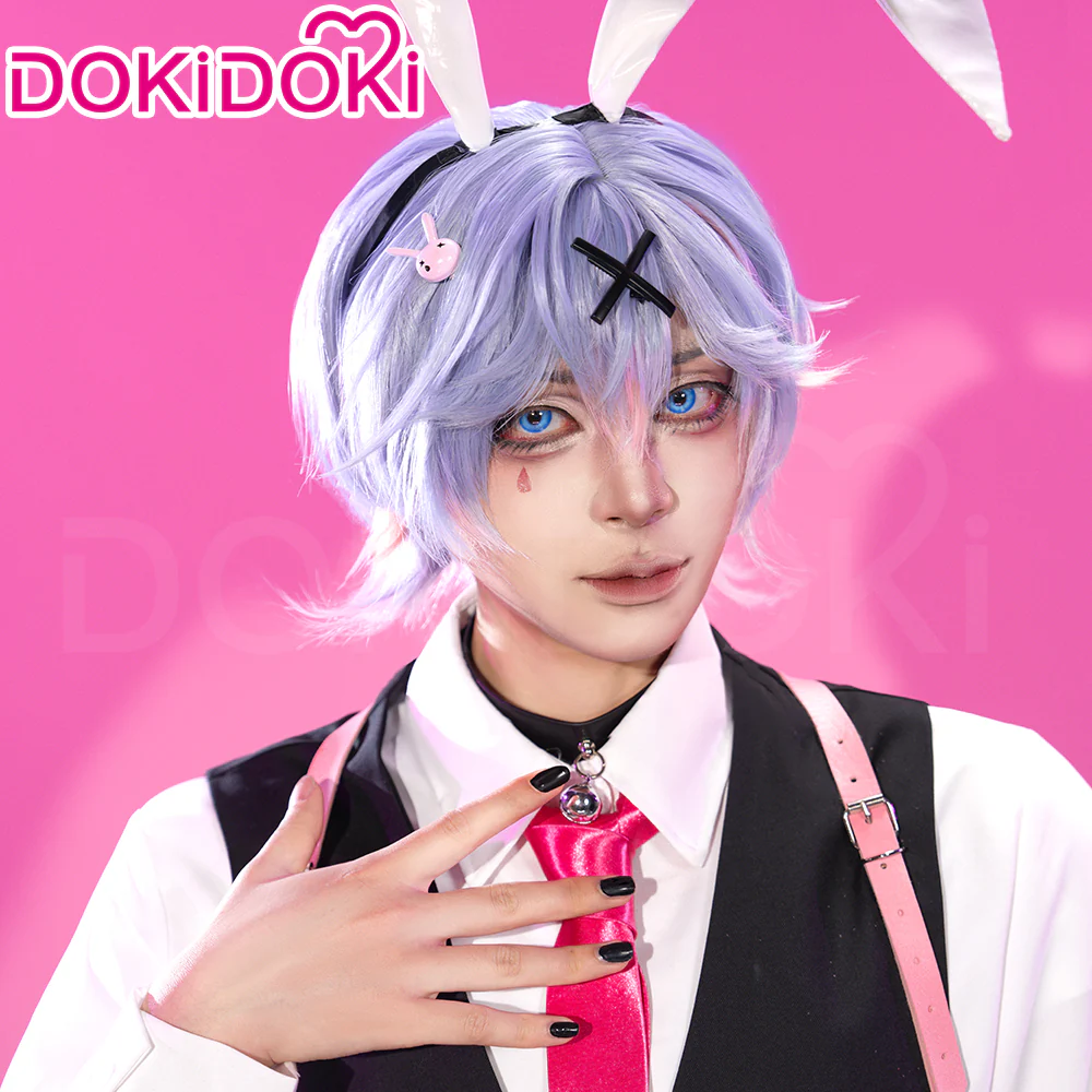 【Wig Ready For Ship】【Size S-3XL】DokiDoki-R Cosplay Rabbit Hole Costume / Wig Bunny Boy Sexy Black - Image 6
