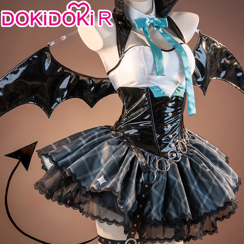 【Partially Ready For Ship】DokiDoki-R Cosplay Rascal the Raccoon Costume Devil Dress Halloween - Image 2