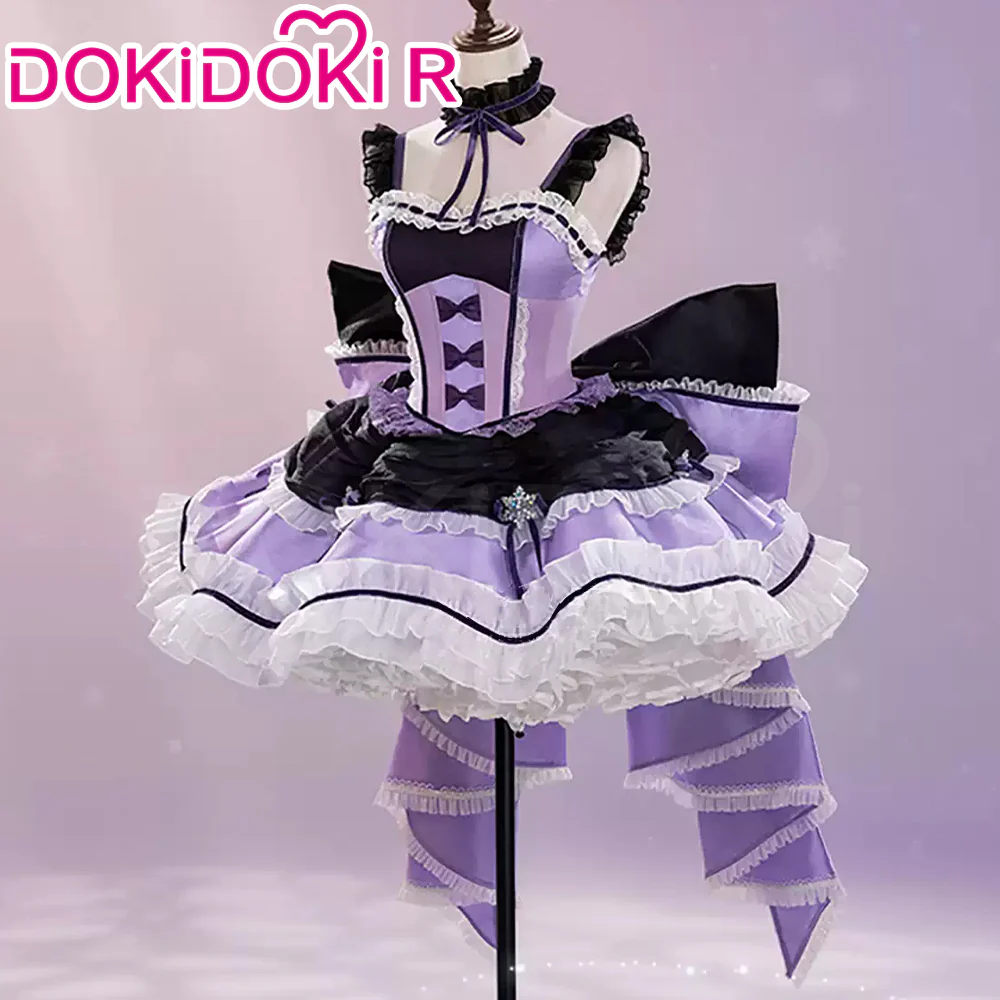 DokiDoki-R Cosplay Snow Purple Dress Lolita Female Costume - Image 3