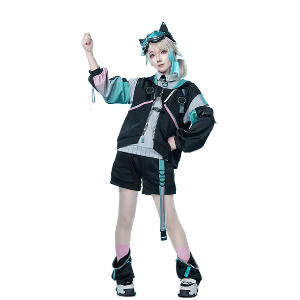 【In Stock】DokiDoki-R Cosplay Vtuber AZA Cosplay Costume NIJISANJI - Image 6