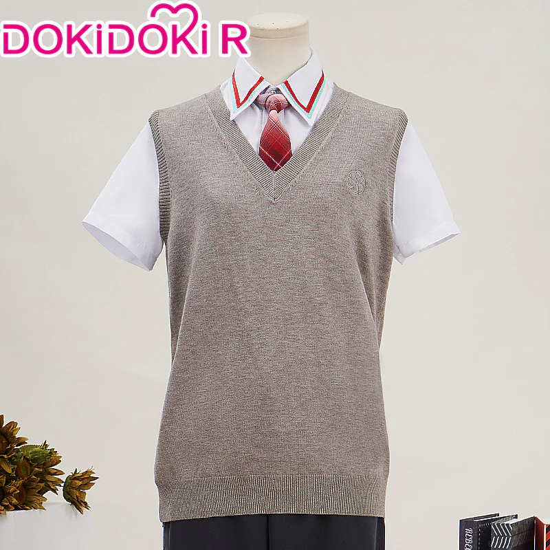 【S Ready For Ship】【Size XS-XL】DokiDoki-R Cosplay Vtuber Kenmochi Touya Costume Woman  Sex Reversal - Image 4