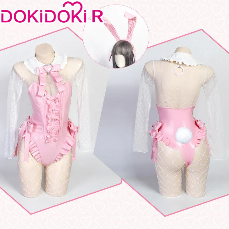 【 Ready For Ship】DokiDoki-R Cute Bunny Girl Costume Sexy Cosplay Christmas - Image 7