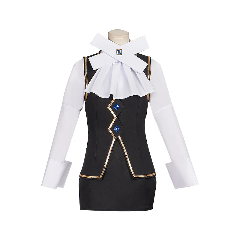 【In Stock】DokiDoki-R Game Ace Attorney Cosplay Mei Karuma Costume Franziska von Karma - Image 5