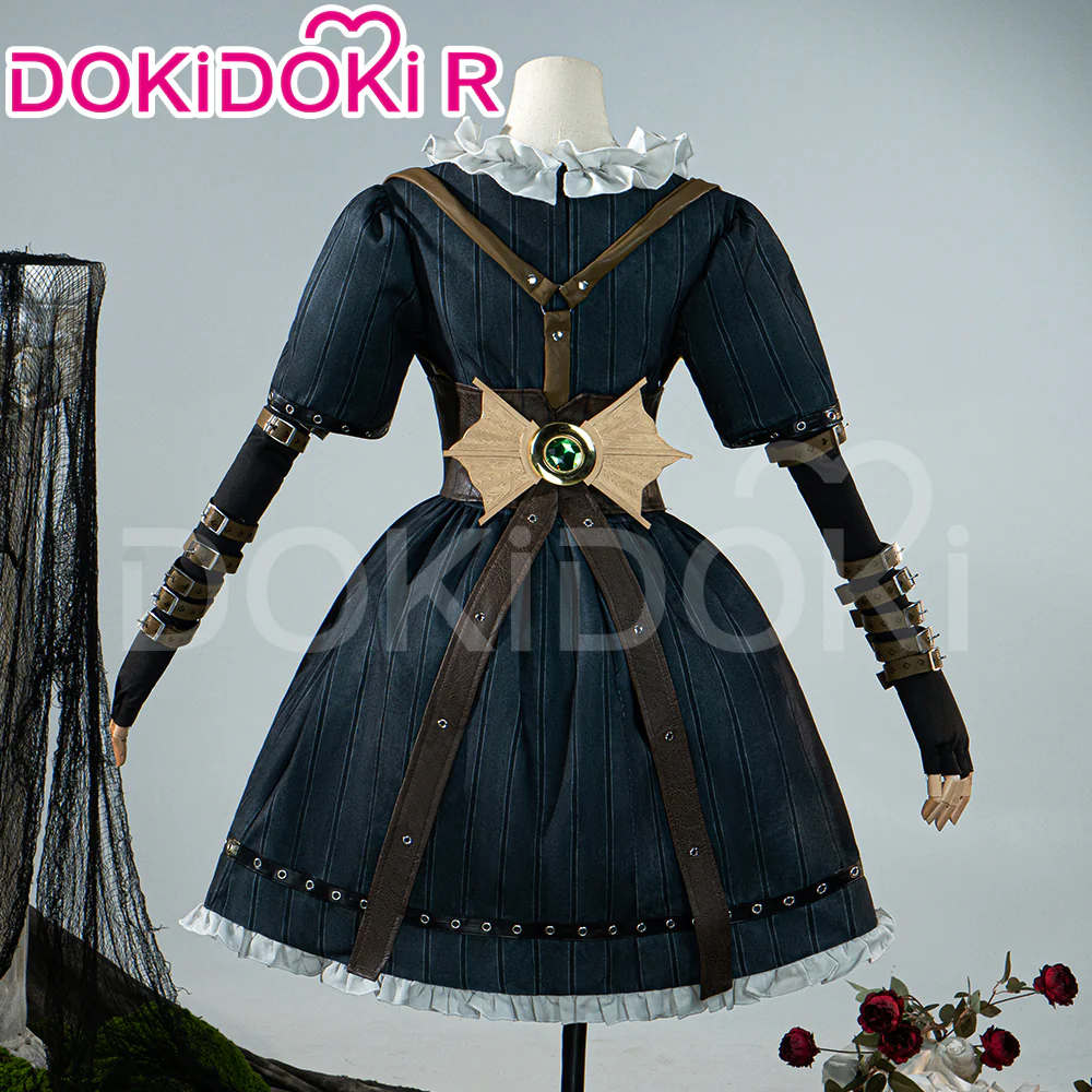 【Size XS-3XL】DokiDoki-R Game Alice: Madness Returns Cosplay Alice Costume Red / Black Dress - Image 2