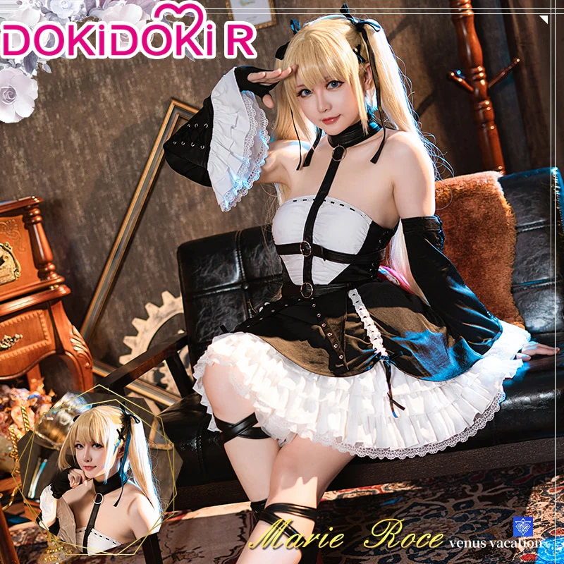 【In Stock】DokiDoki-R Game Azur Lane Cosplay Marie Rose Costume Dead or Alive - Image 6
