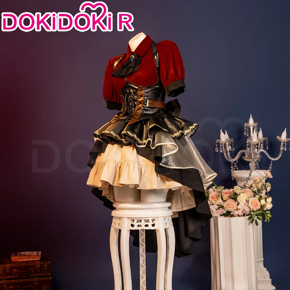 【In Stock】【Size S-2XL】DokiDoki-R Game BanG Dream! Cosplay Togawa Sakiko Costume Stage Dress Ave Mujica - Image 2