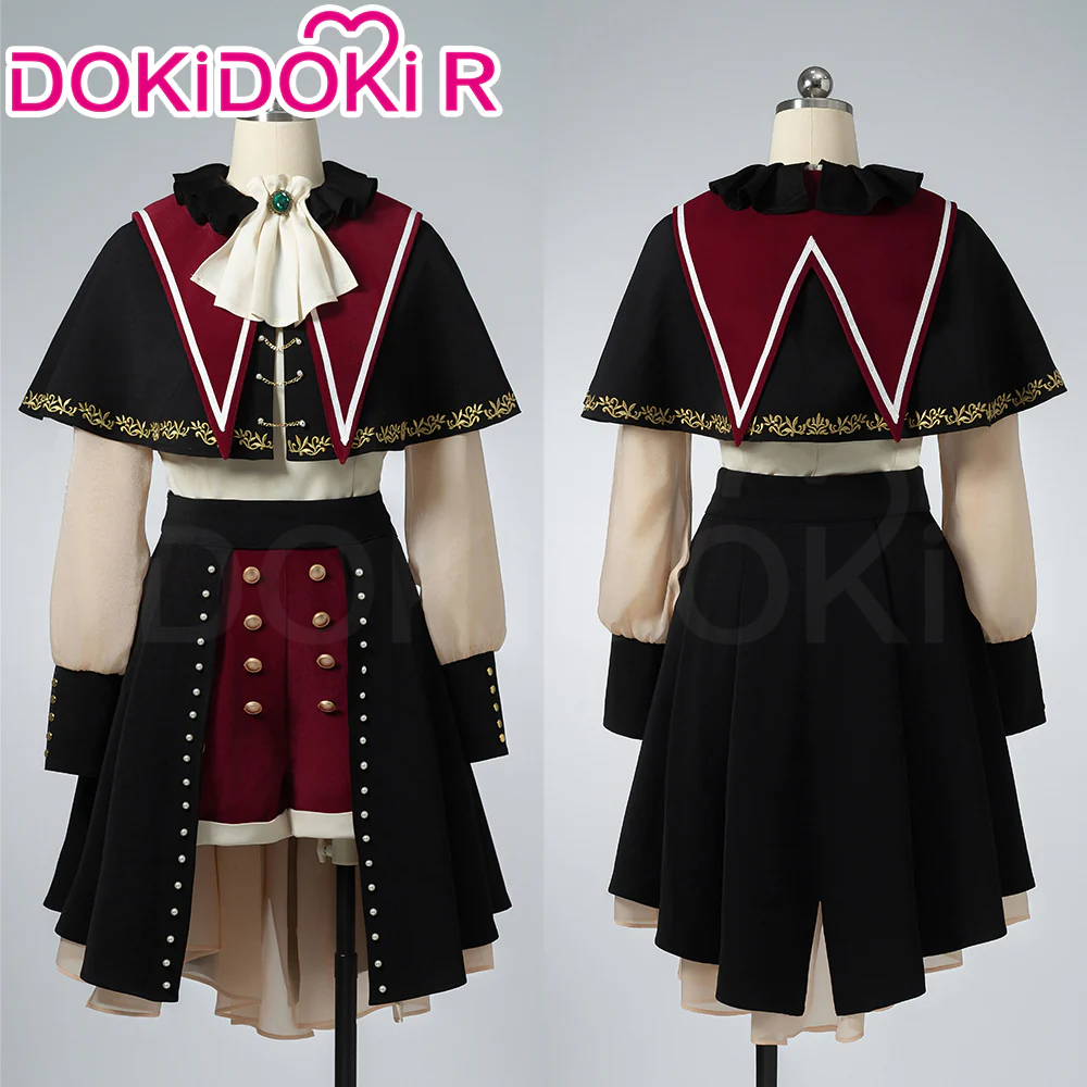 【Size XS-XL】DokiDoki-R Game BanG Dream! Cosplay Wakaba Mutsumi Costume Stage Dress Ave Mujica - Image 2