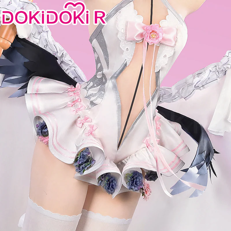 DokiDoki-R Game Blue Archive Cosplay Shimoe Koharu Costume Pure White Oath - Image 2