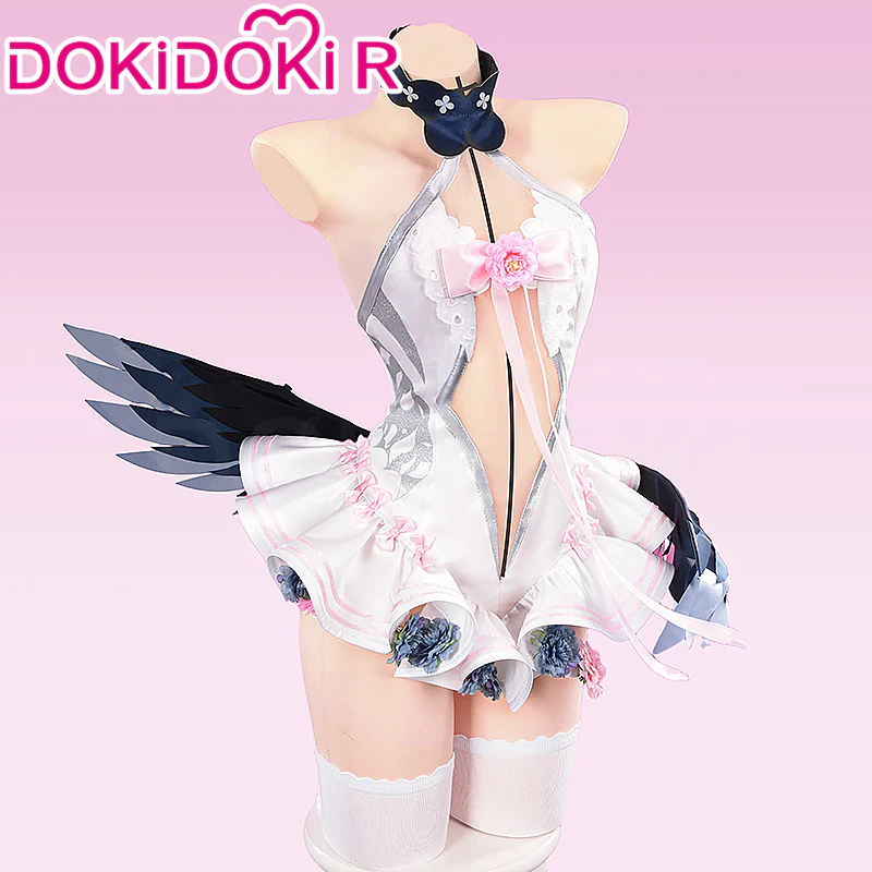 DokiDoki-R Game Blue Archive Cosplay Shimoe Koharu Costume Pure White Oath - Image 3