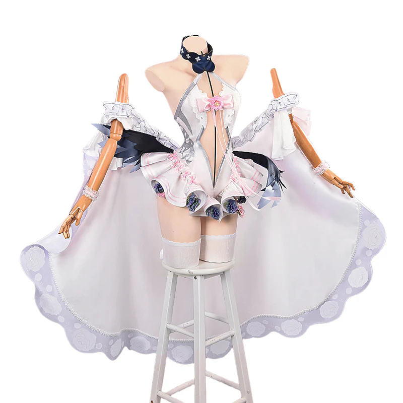 DokiDoki-R Game Blue Archive Cosplay Shimoe Koharu Costume Pure White Oath - Image 5