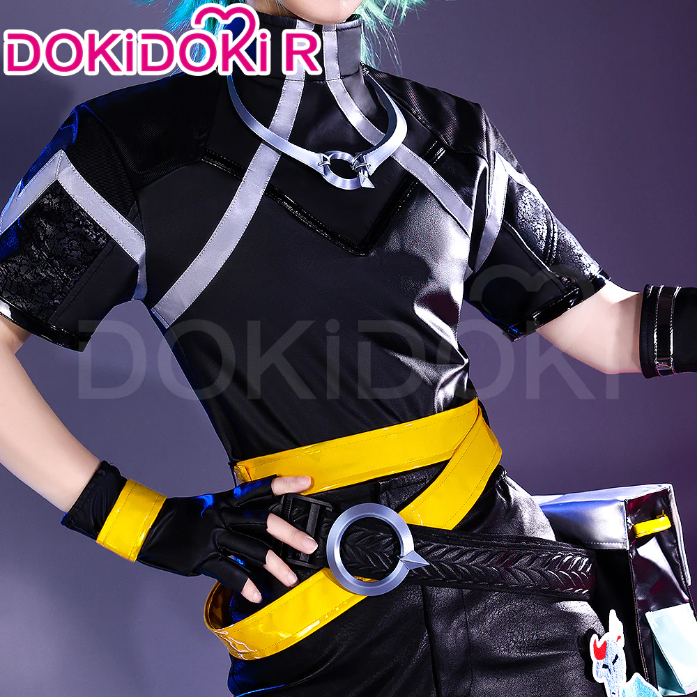 DokiDoki-R Game Cosplay Costume Black - Image 2