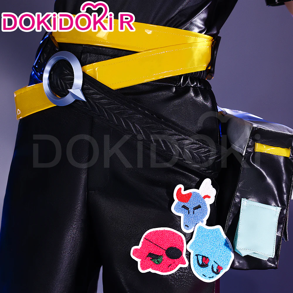 DokiDoki-R Game Cosplay Costume Black - Image 3
