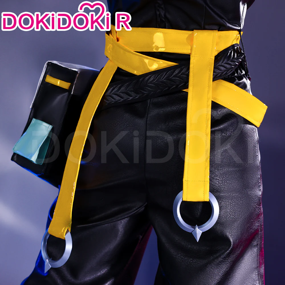 DokiDoki-R Game Cosplay Costume Black - Image 4